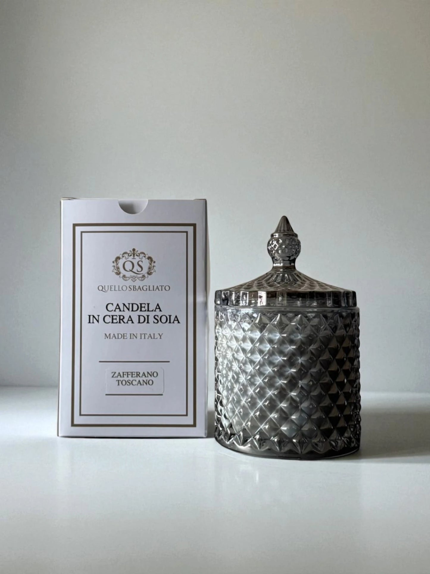 Zafferano Toscano - Candela cera di soia