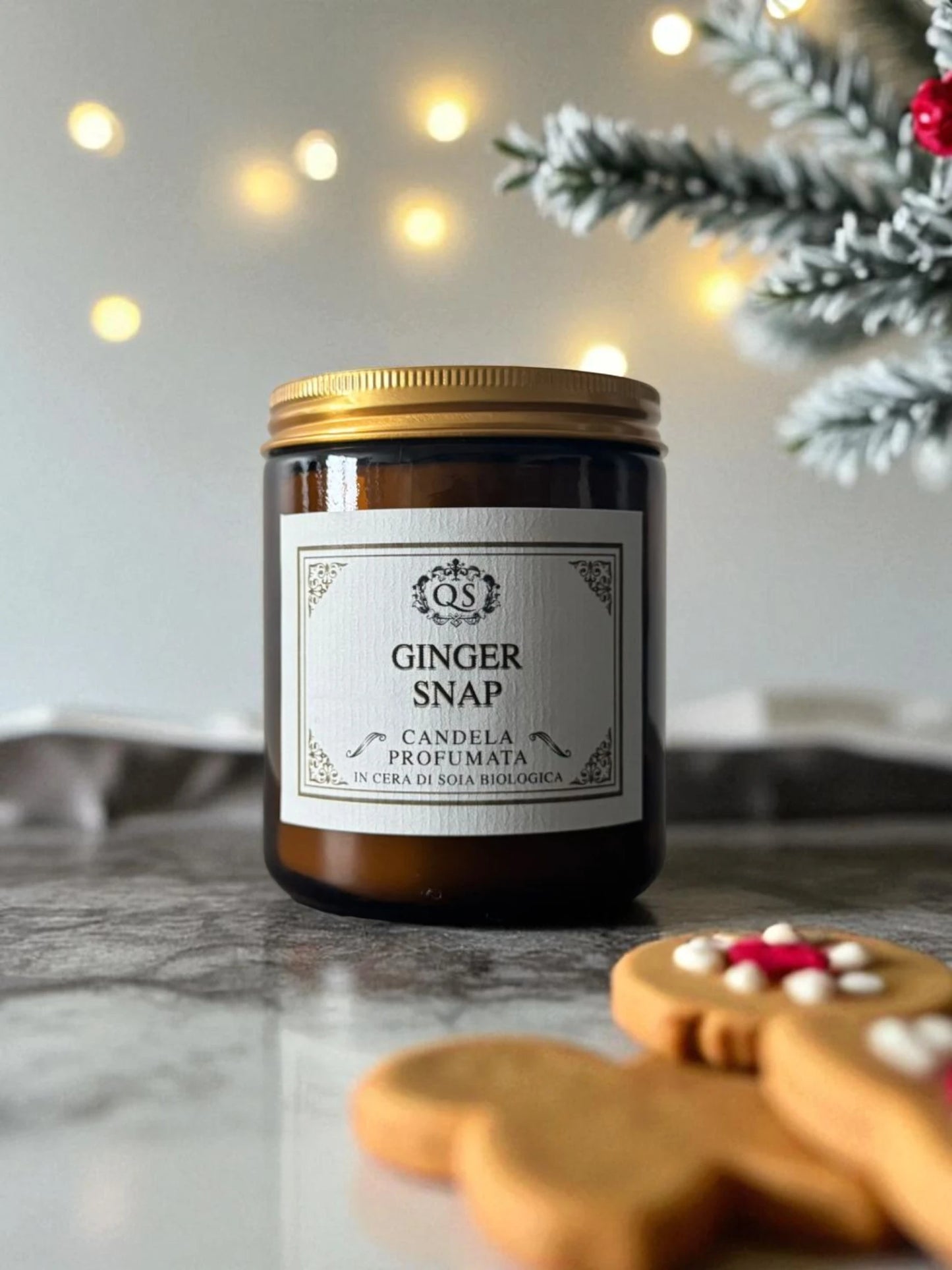 Ginger Snap - candela biscotto allo zenzero