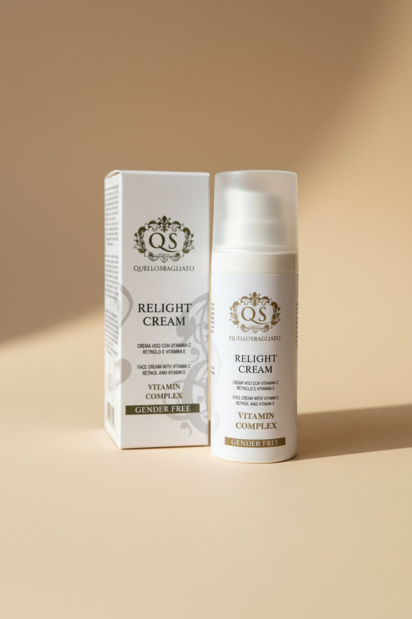 Crema viso vitamina C retinolo texture ricca anti-età illuminante
