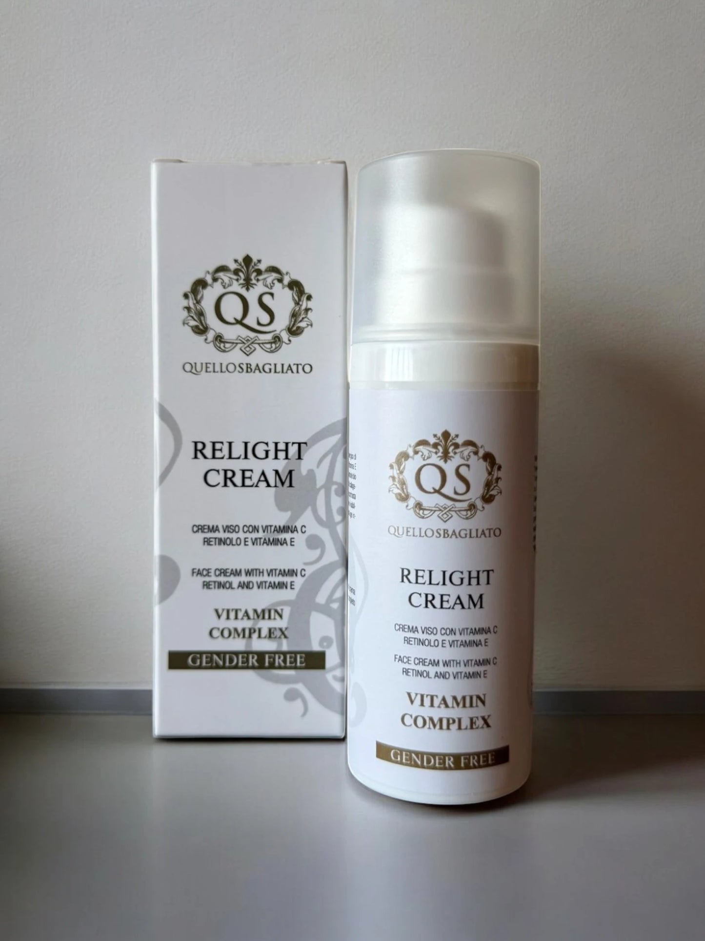 Relight Cream - crema viso con vitamina C e retinolo