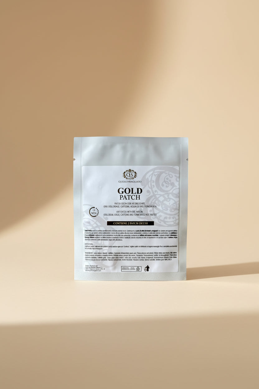 Gold Patch contorno occhi oro colloidale caffeina anti-borse occhiaie made in Italy