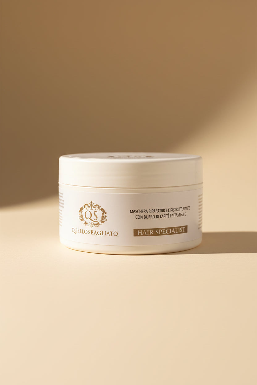 Maschera capelli ricostruzione sigilla doppie punte lucentezza