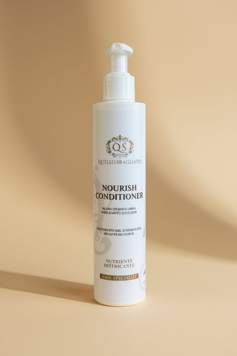 Nourish Conditioner balsamo nutriente karité oli vegetali bava di lumaca 200ml