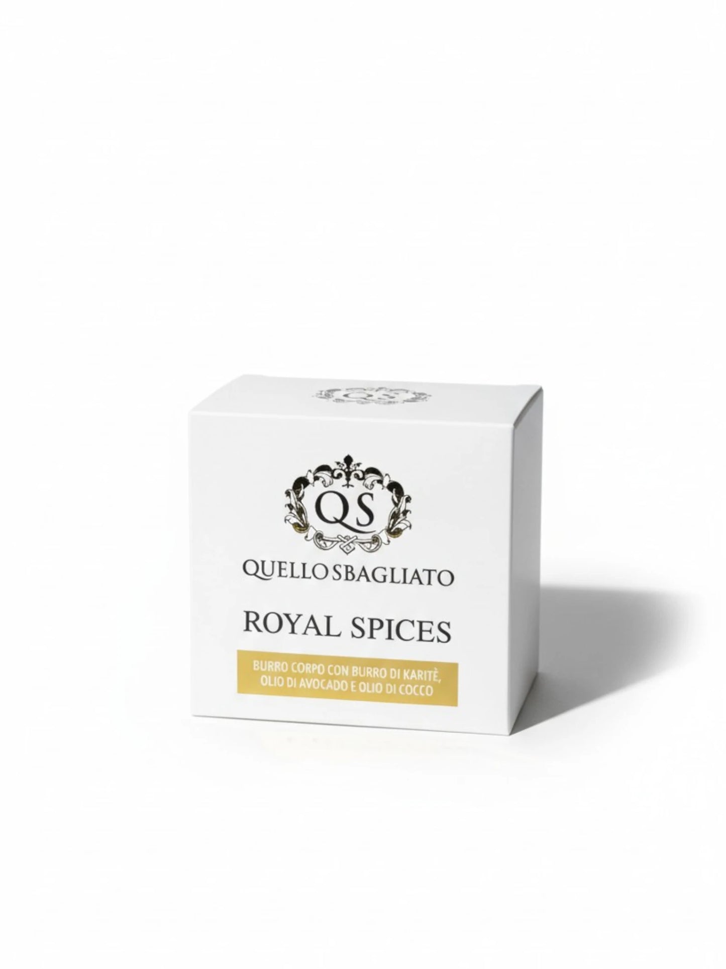 scatola burro corpo speziato vellutato rapido assorbimento pelle morbida