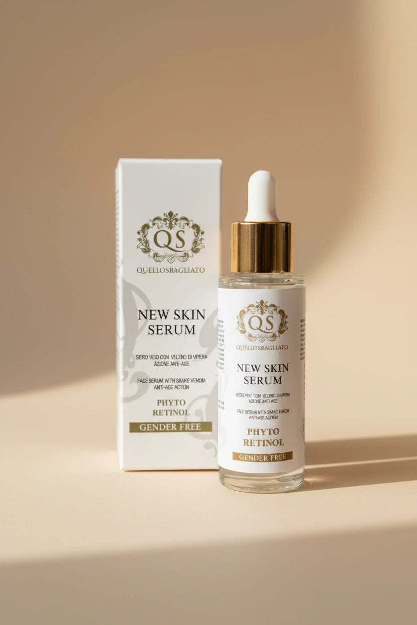 Siero viso anti-età effetto tensivo botox-like texture vellutata