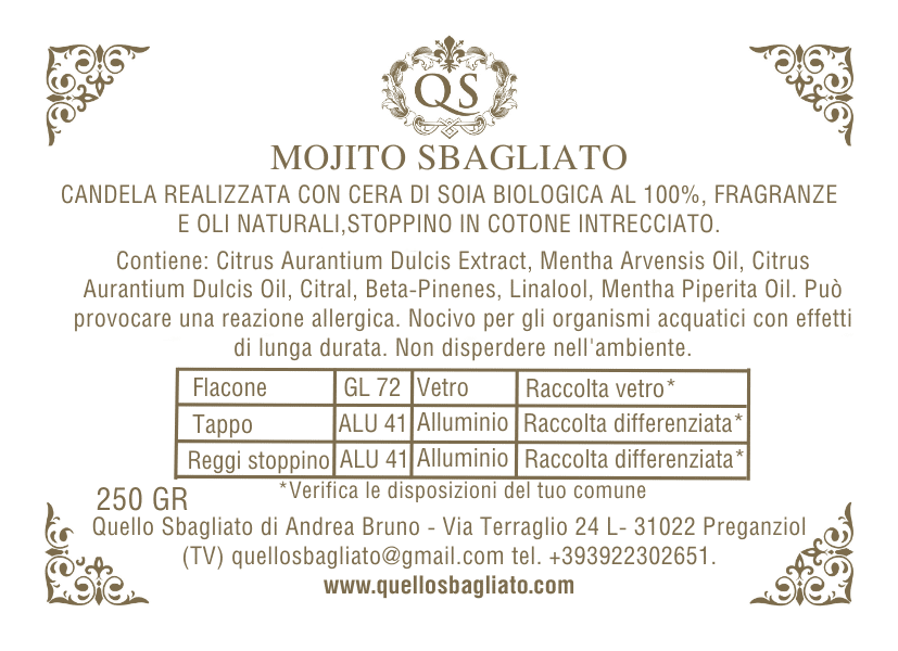 Mojito Sbagliato - Quello Sbagliato Shop