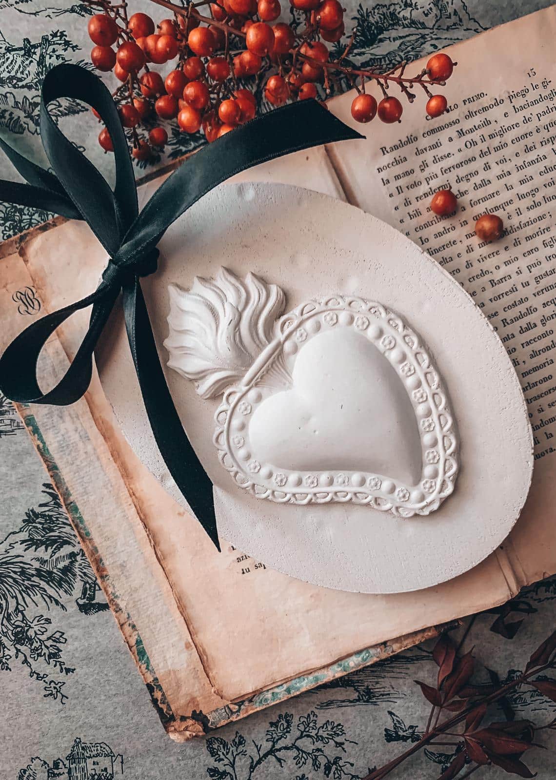 Cuore Sacro - Profumatore in gesso - Quello Sbagliato Shop