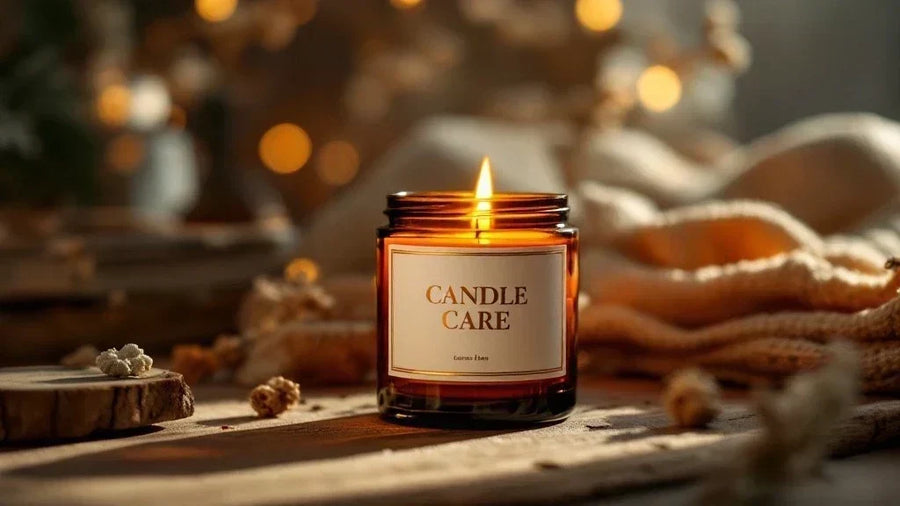 Come prendersi cura delle candele in cera di soia