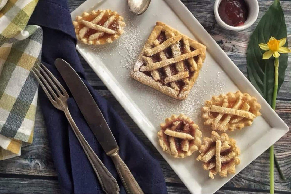 Zucchineinfuga e la ricetta delle crostatine a basso indice glicemico