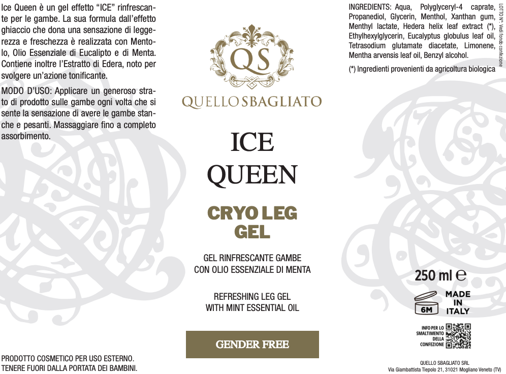 Ice Queen - Gambe leggere - Quello Sbagliato Shop