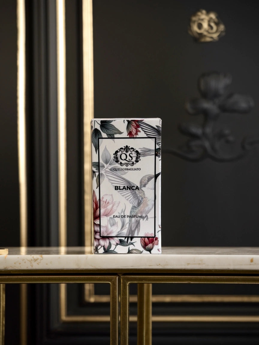 Profumo di nicchia artigianale Blanca floreale romantico Made in Italy
