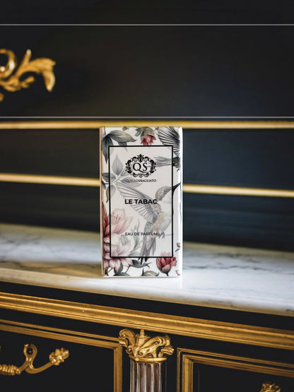 Profumo di nicchia artigianale Le Tabac speziato gourmand Made in Italy
