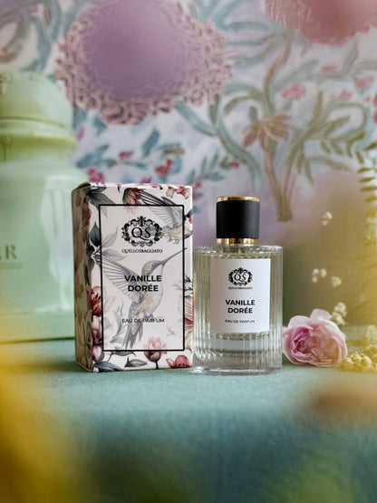 Profumo di nicchia artigianale Vanille Dorée vaniglia gourmand Made in Italy