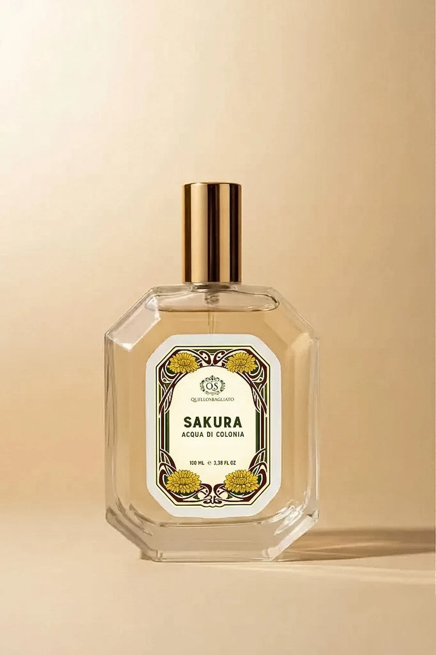 Flacone acqua di colonia Sakura fiori di ciliegio artigianale 100ml di Quello Sbagliato