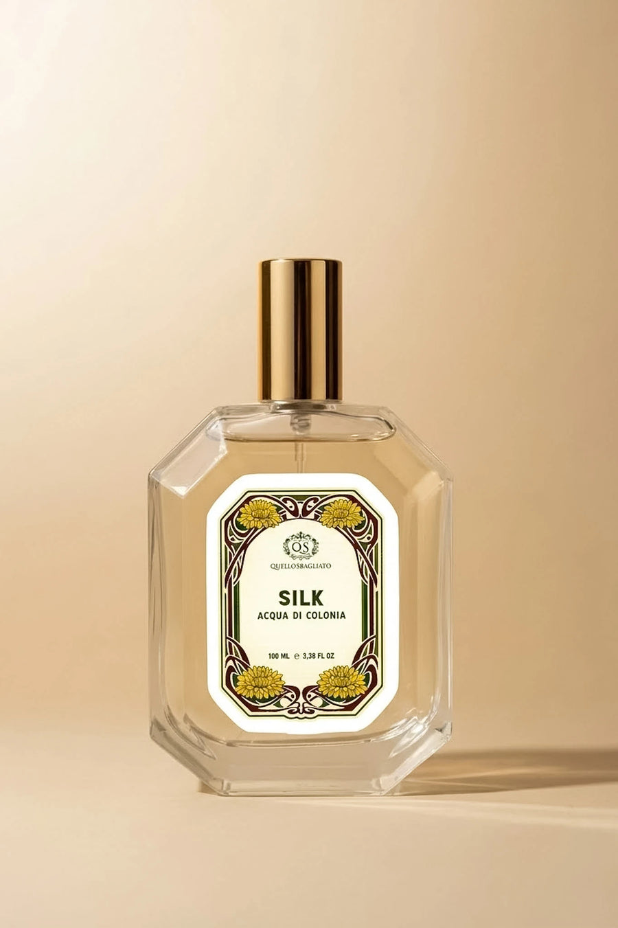 Flacone acqua di colonia Silk fresca pulita artigianale 100ml di Quello Sbagliato