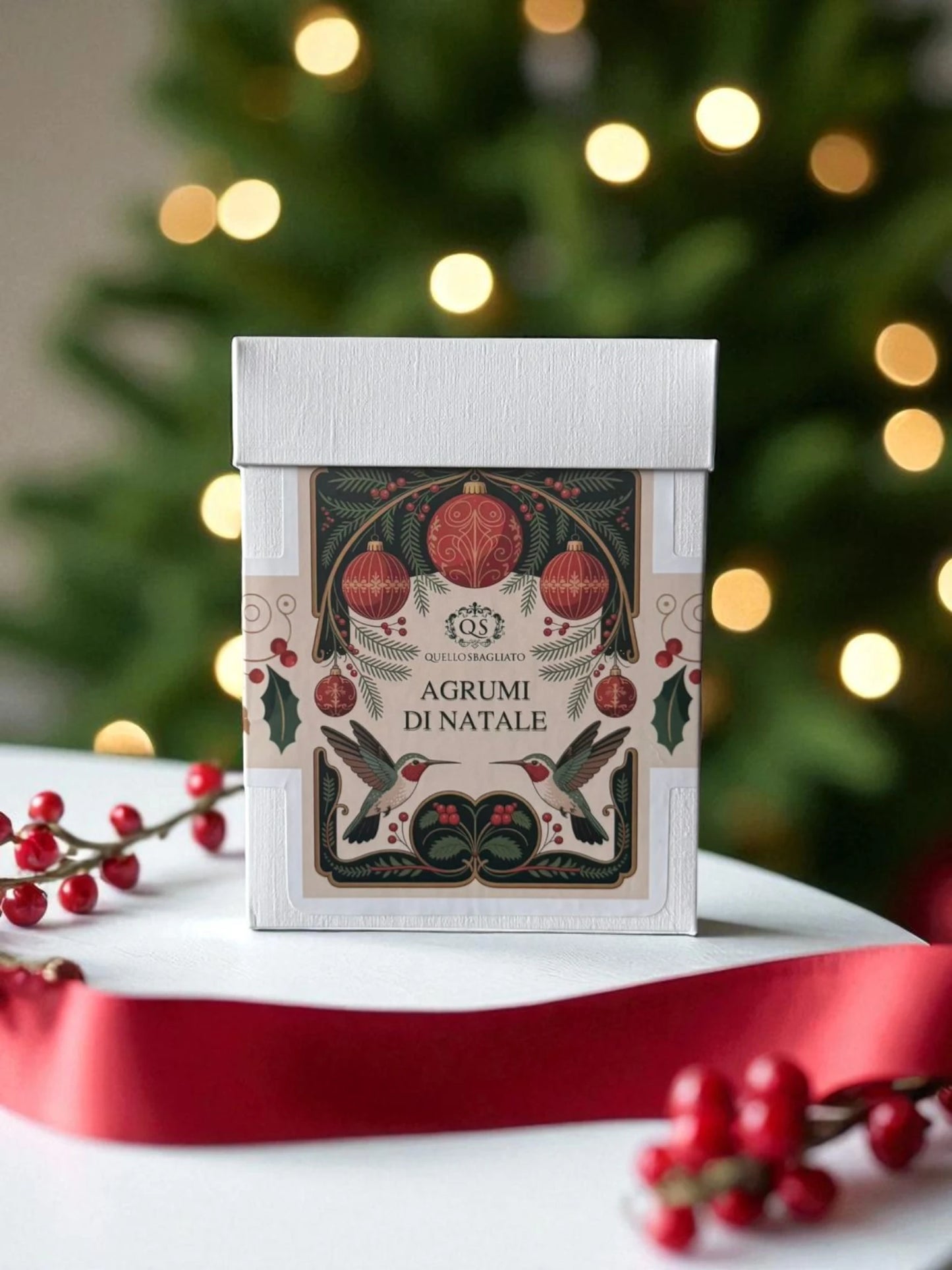 Pallina di Natale - Candela Agrumi di Natale