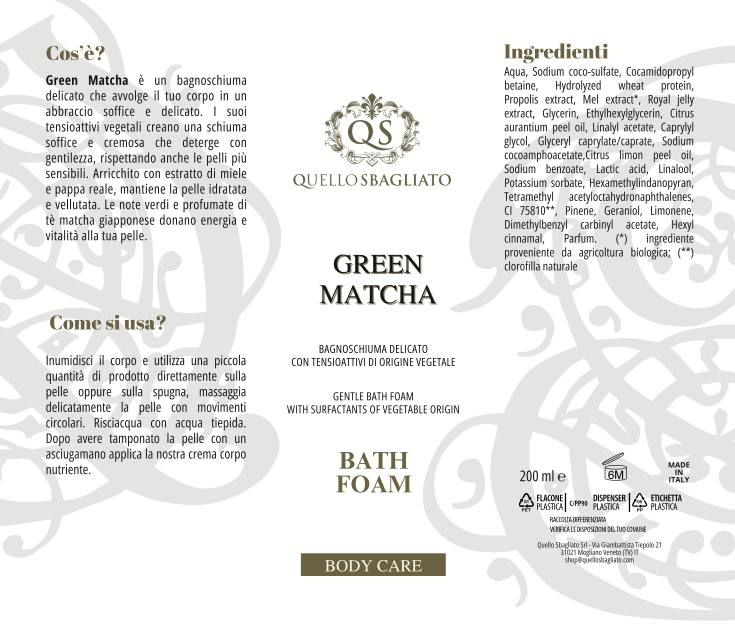 Kit regalo corpo - Green Matcha