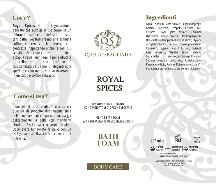 Kit regalo corpo - Royal Spices