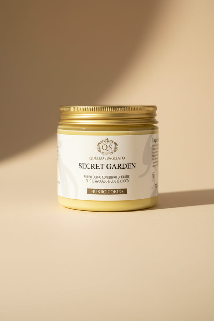 Secret Garden – Burro Corpo Nutriente floreale fruttato