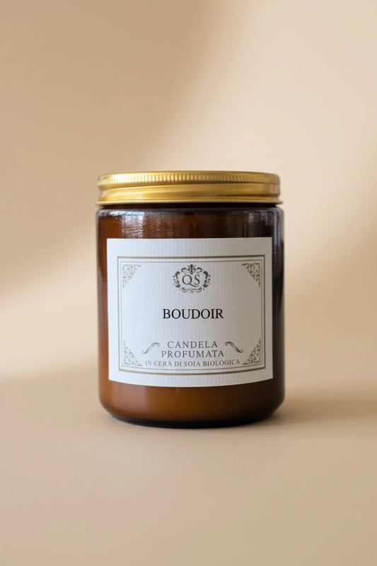 Candela profumata Boudoir in cera di soia di Quello Sbagliato