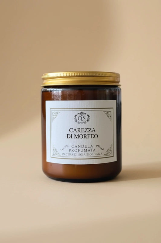Candela profumata Carezza di Morfeo in cera di soia di Quello Sbagliato