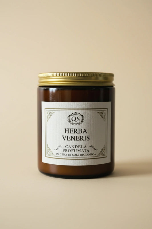 Candela profumata Herba Veneris verbena in cera di soia di Quello Sbagliato