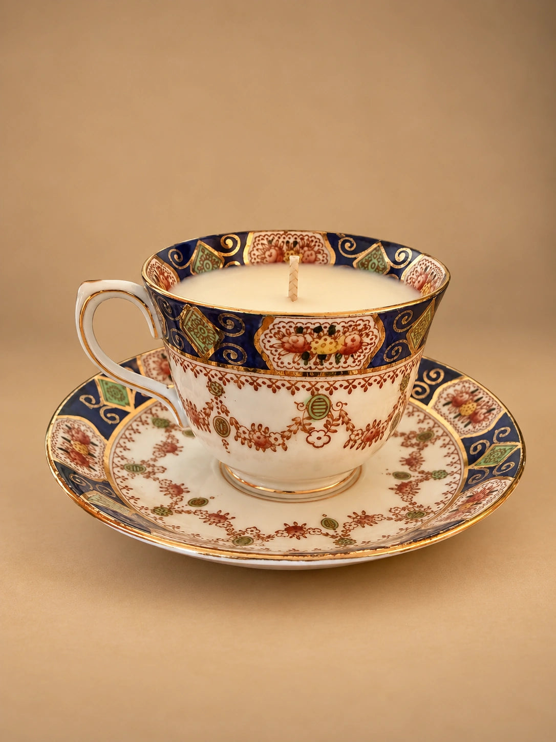 Candela in Tazza Vintage – Modello II
