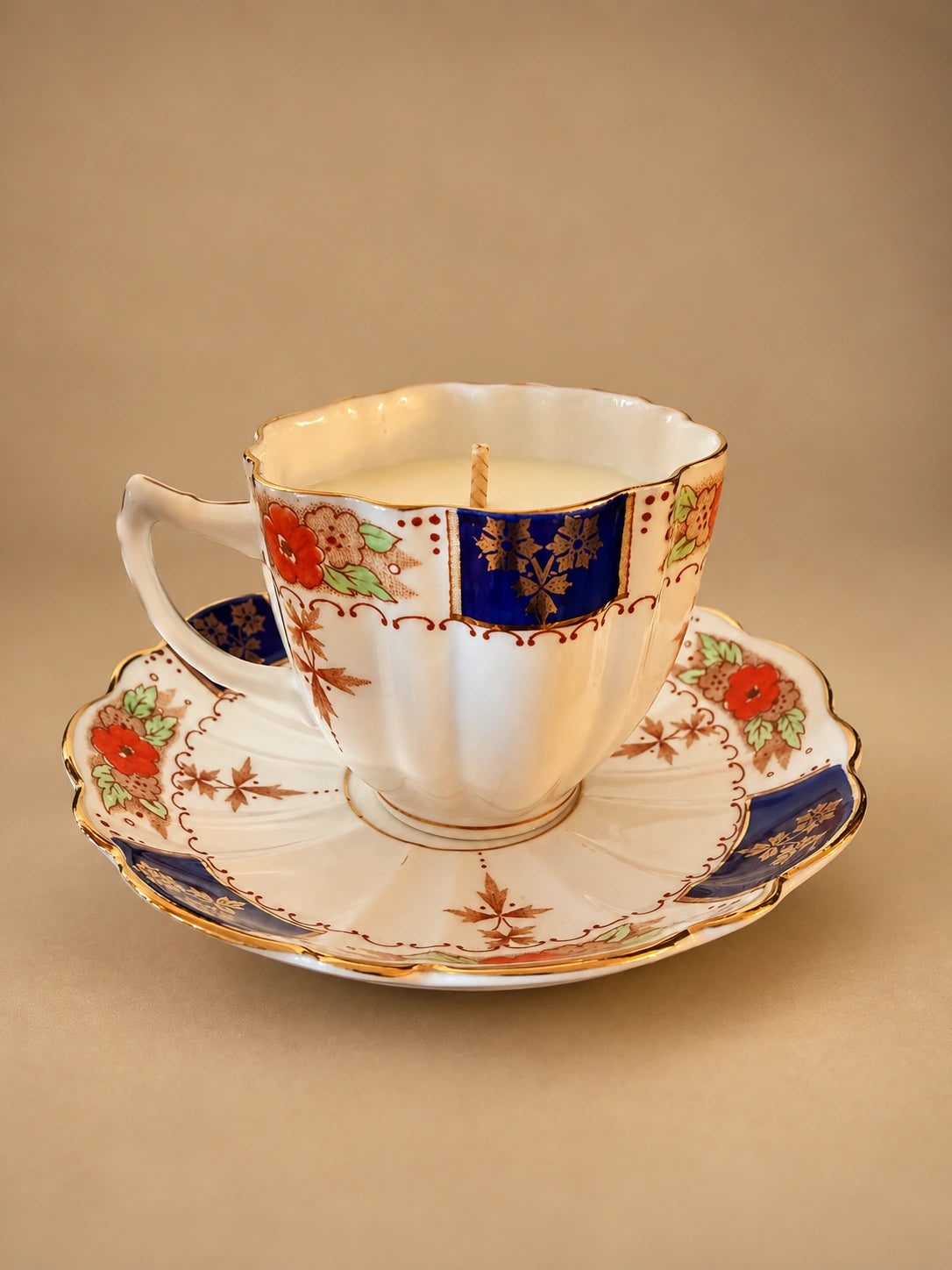 Candela in Tazza Vintage – Modello IV