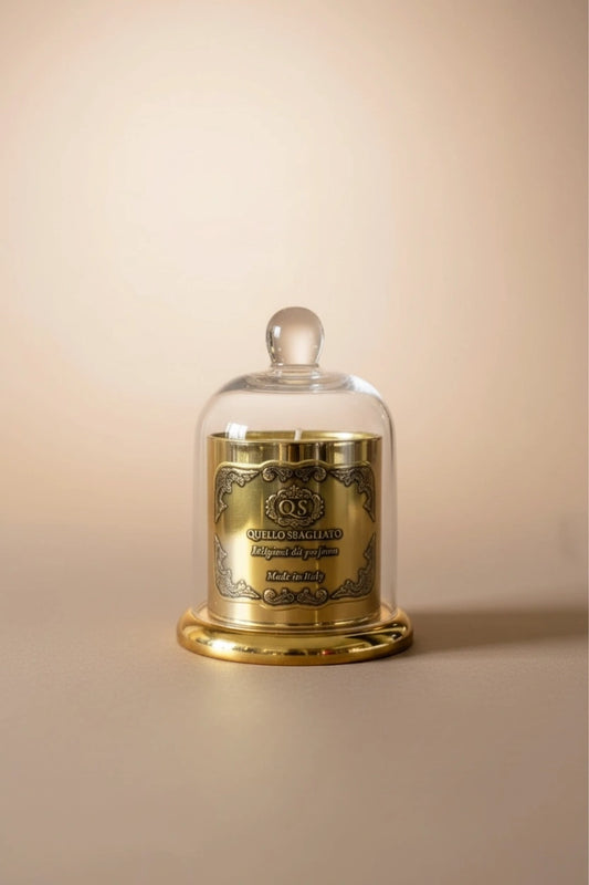 Candela profumata campana oro carosello sbagliato Quello Sbagliato
