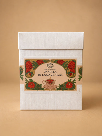 Candela in Tazza Vintage – Modello III
