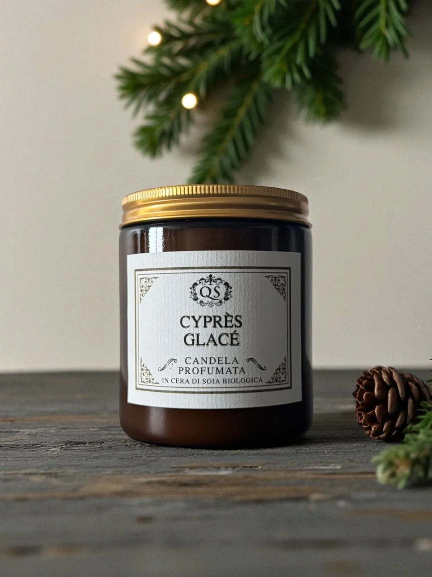 Cyprès Glacé - candela al cipresso e sambuca