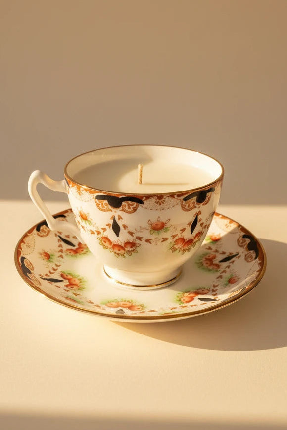 Candela in Tazza Vintage – Modello II