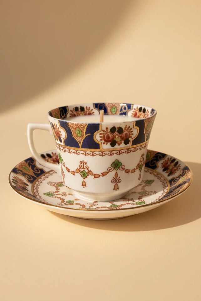 Candela in Tazza Vintage – Modello III