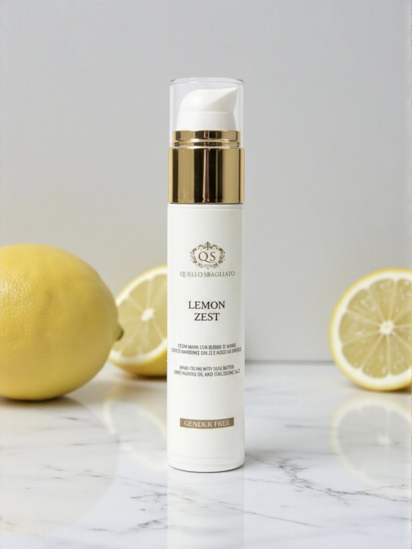 Lemon Zest - Crema mani con acido ialuronico