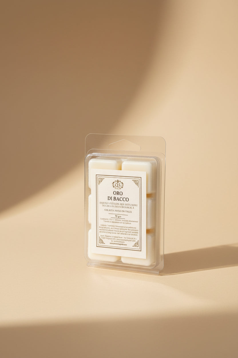 tart in cera di soia da sciogliere nei diffusori artigianali made in Italy