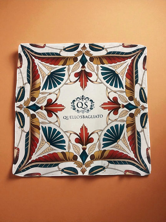 Foulard in seta - 90 x 90