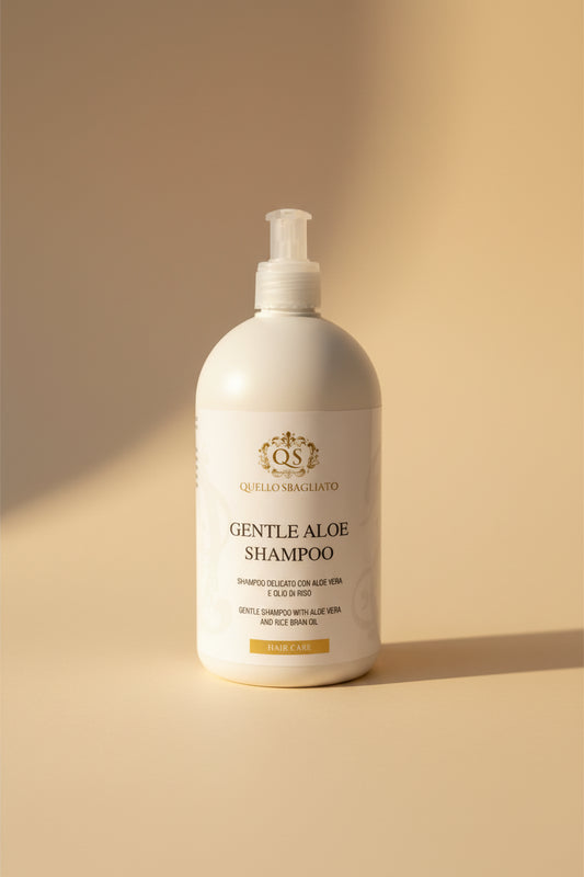 Gentle Aloe Shampoo bio delicato aloe vera senza SLES SLS 500ml