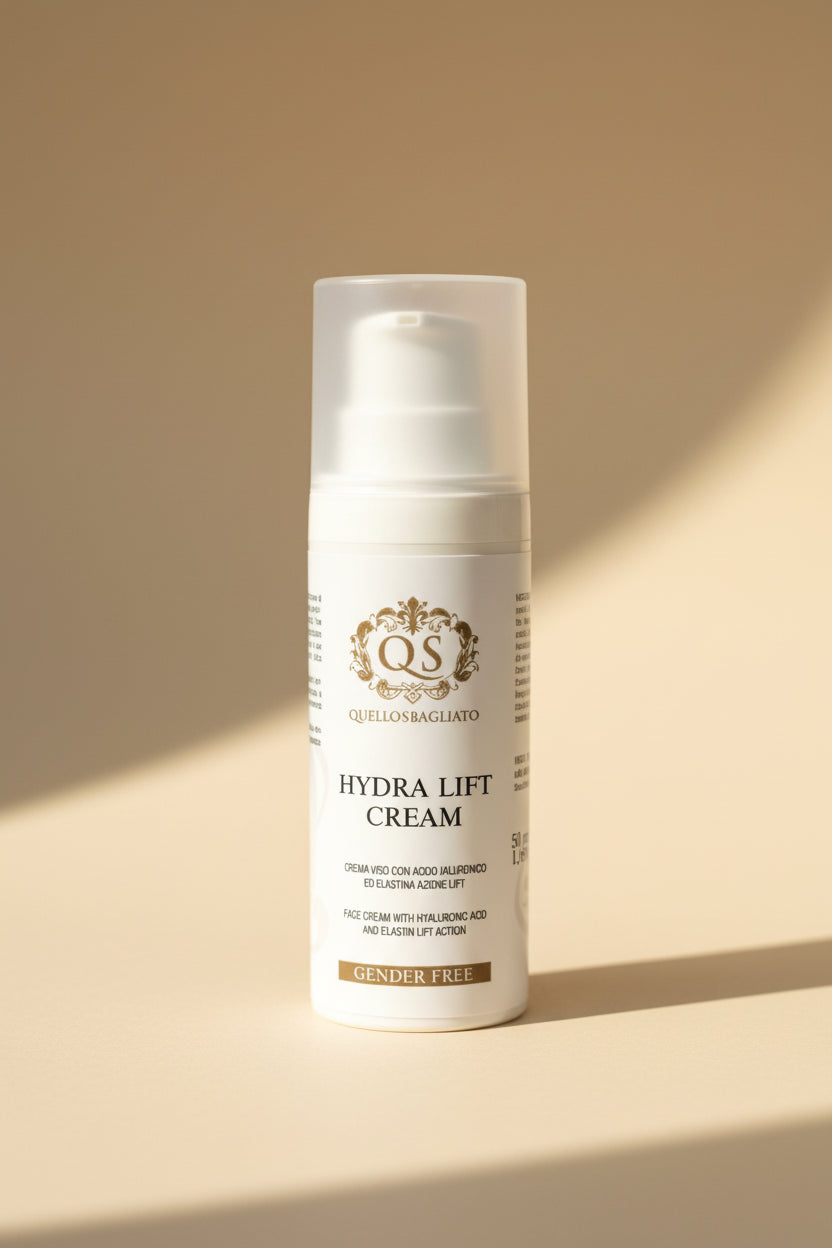 Hydra Lift Cream crema viso anti-age effetto lift acido ialuronico made in Italy