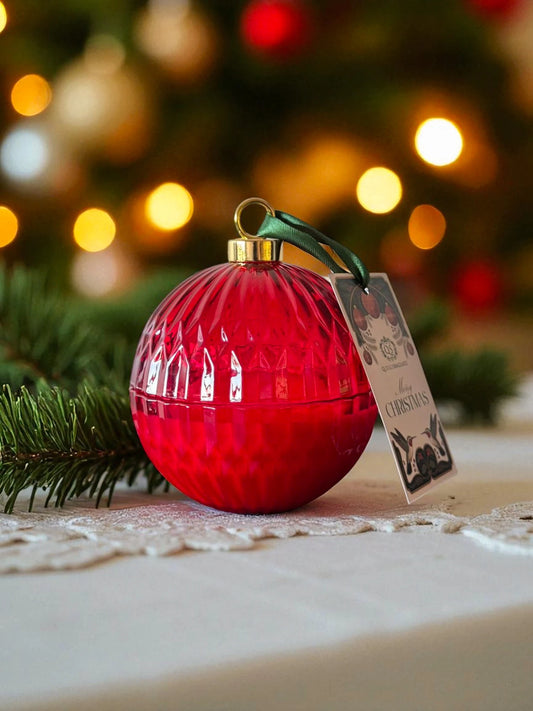 Pallina di Natale - Candela Agrumi di Natale