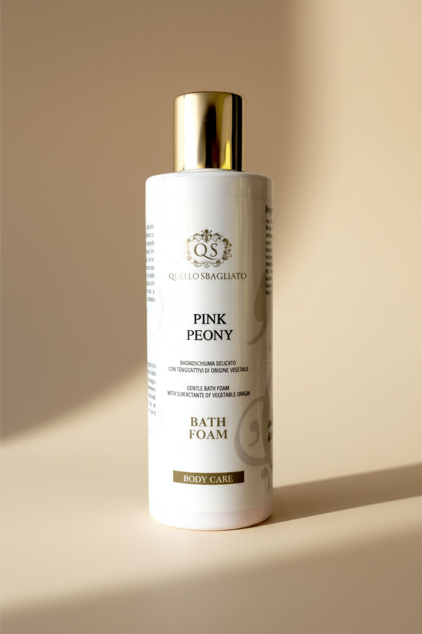 Pink Peony bagnodoccia delicato peonia rosa di maggio miele pappa reale pelli sensibili made in Italy