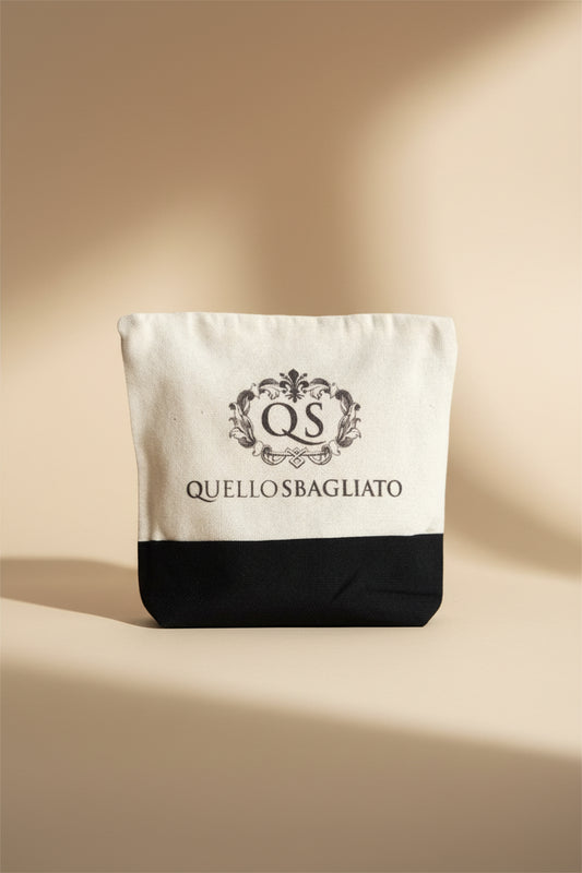 Pochette da viaggio in cotone Quello Sbagliato pratica e leggera