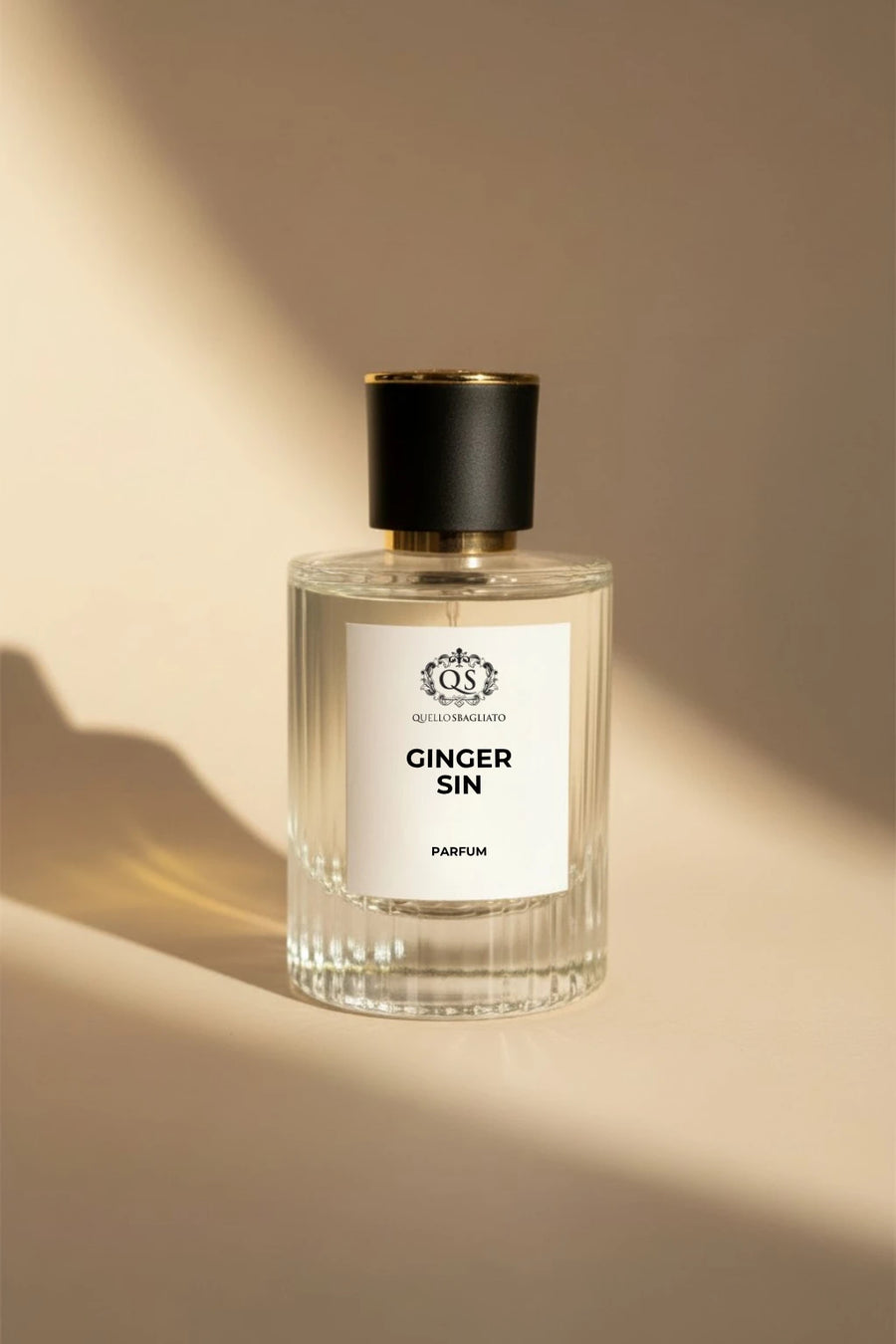 Flacone profumo Ginger Sin zenzero vaniglia in formato Parfum unisex di Quello Sbagliato