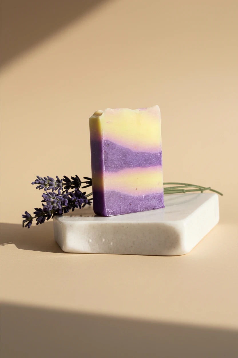 Provenza sapone artigianale lavanda purificante naturale made in Italy