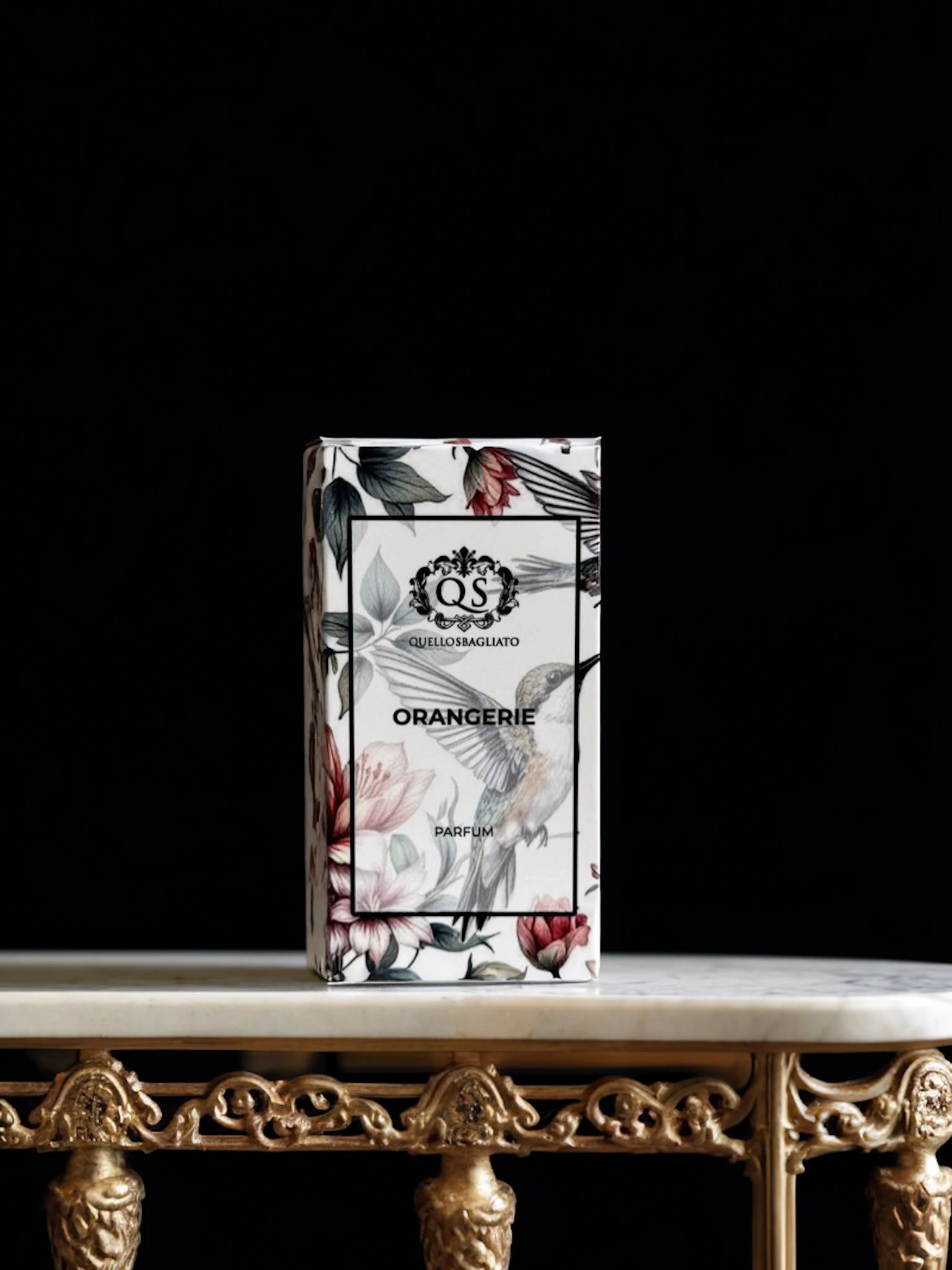 scatola profumo Orangerie limone bergamotto arancia cedro in formato Parfum unisex di Quello Sbagliato

