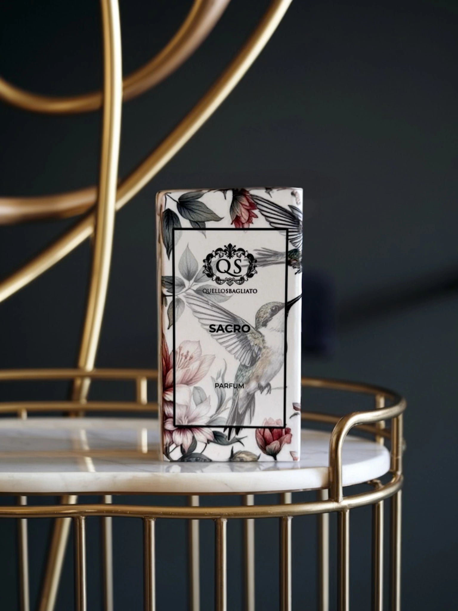 Scatola profumo di nicchia artigianale Sacro speziato incensato mistico Made in Italy