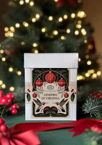 Pallina di Natale - Candela Ginepro di Virginia