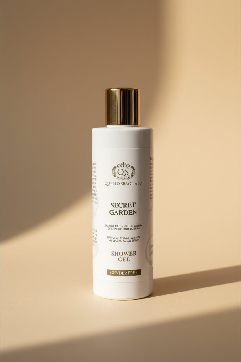 Secret Garden bagnodoccia delicato aloe vera bio malva bio zagare pera melone pelli sensibili