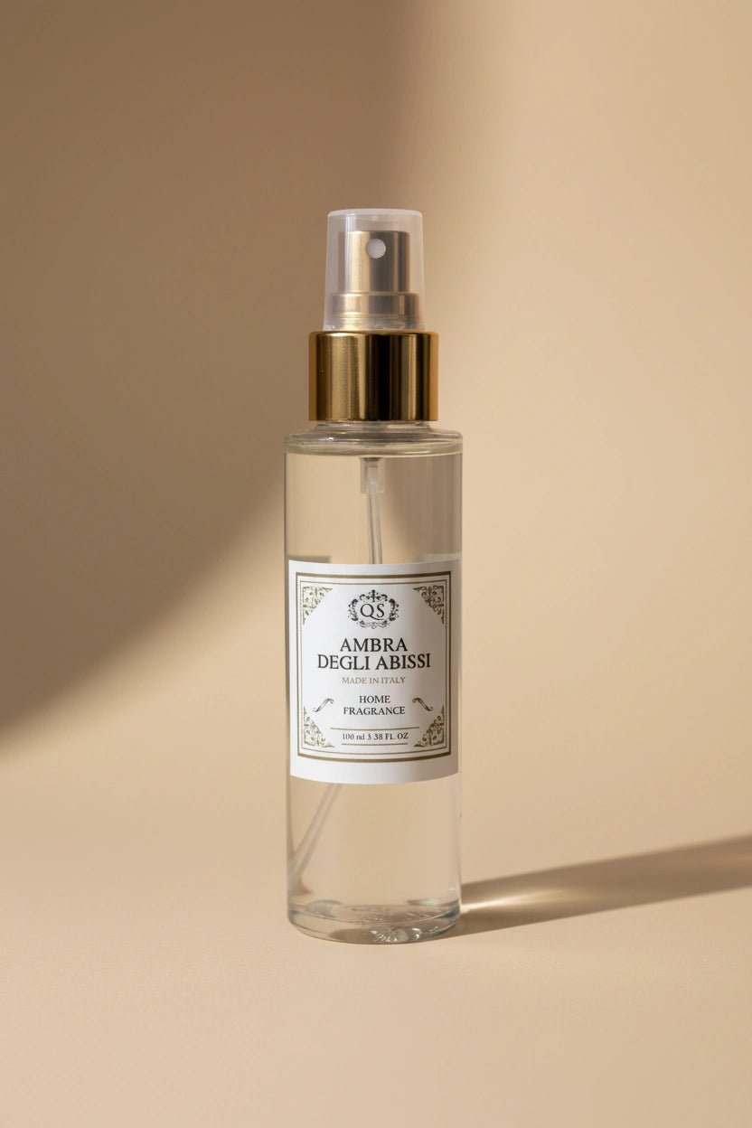 Spray ambiente Ambra degli Abissi artigianale italiano Quello Sbagliato
