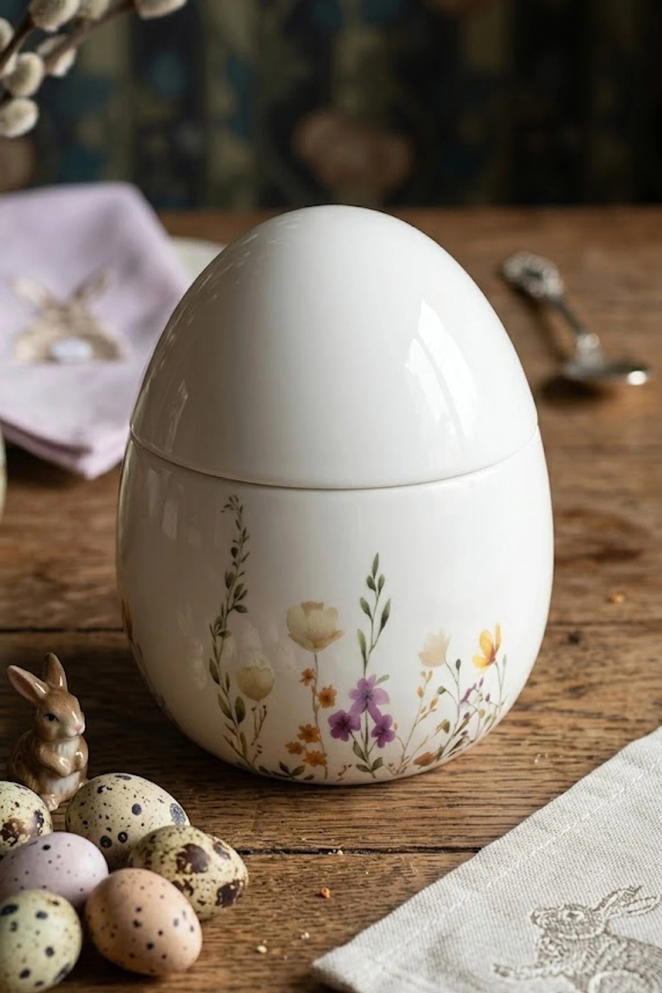 Candela - Uovo in ceramica