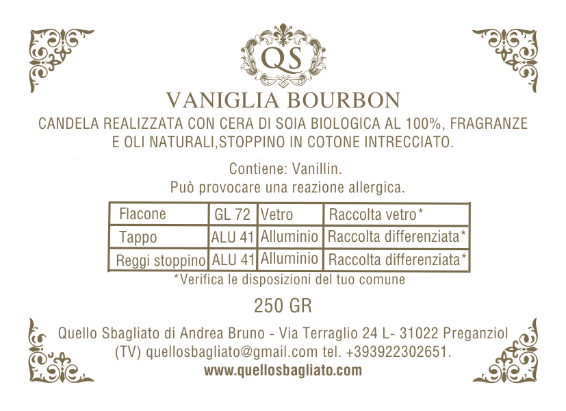 Vaniglia Bourbon